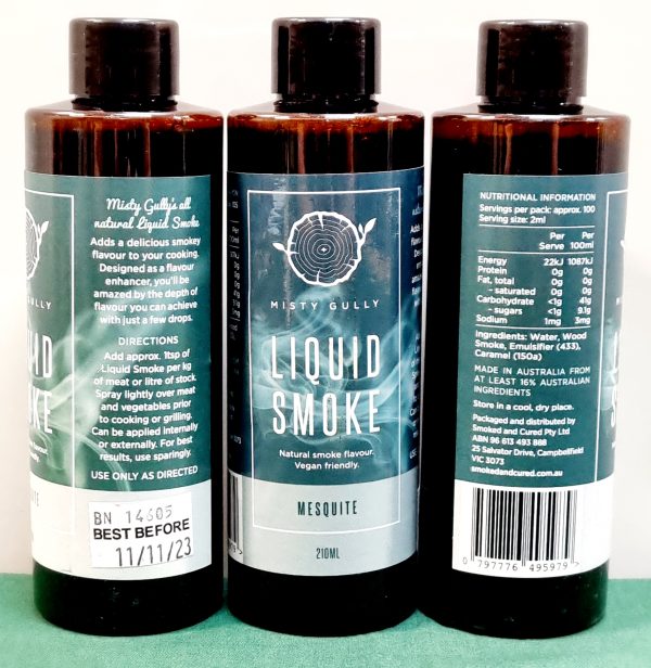 Liquid Smoke Mesquite Blend