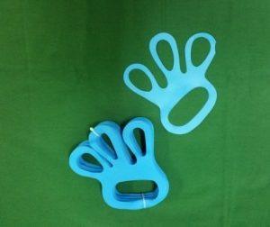 Mesh Glove Spiders (Blue, green, white)