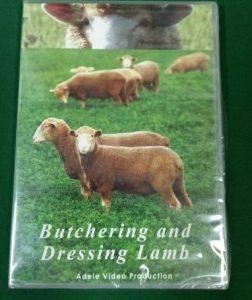 DVD Butchering Lamb