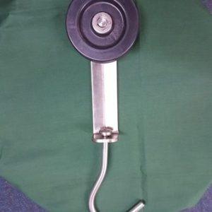 Roller Hook S/S Plastic