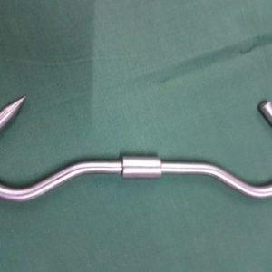 25cm S/S Rotating S Hook