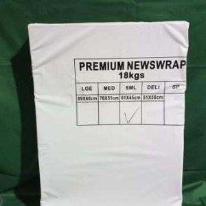 1/2 Sheet White Paper