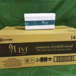 Livi Slimline Interfold Towel