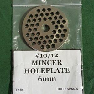 #10/12 Mincer Plate 6mm