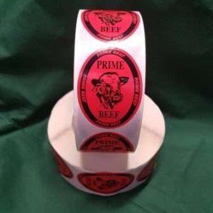 Prime Beef Label
