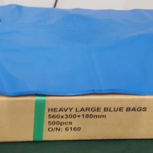 37um Large Blue Carry Bags