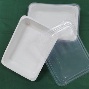 Vine Print Cardboard Microwave Trays (large)