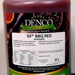 GF* BBQ Red Marinade 4lt
