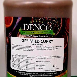 GF Mild Curry Marinade 4LT