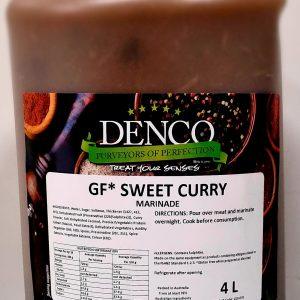 GF Sweet Curry Marinade 4lt