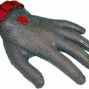 5 Finger Mesh Glove (RED)