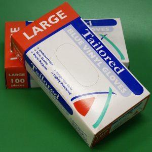 Disposable Gloves Large Blue