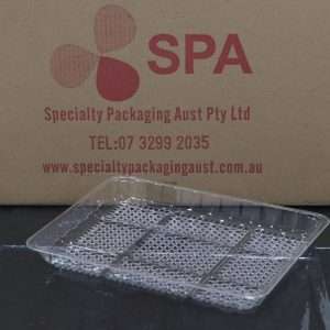 11 x 5 PET. RR O/CELL CLEAR TRAY