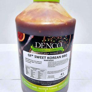GF* Sweet Korean BBQ Marinade 4lt