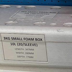 3kg Small Foam Box